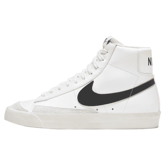 Size 10.5 Nike Blazer Mid \'77 Vintage White Black Mens Athletic Shoes BQ6806-100 main image 4